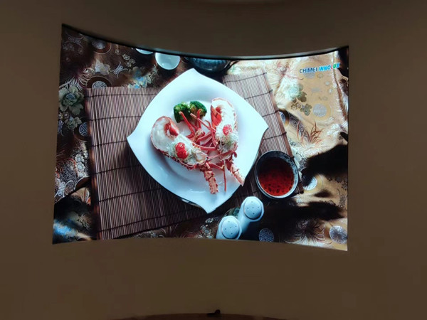 宜黄室内P2.5弧形LED屏